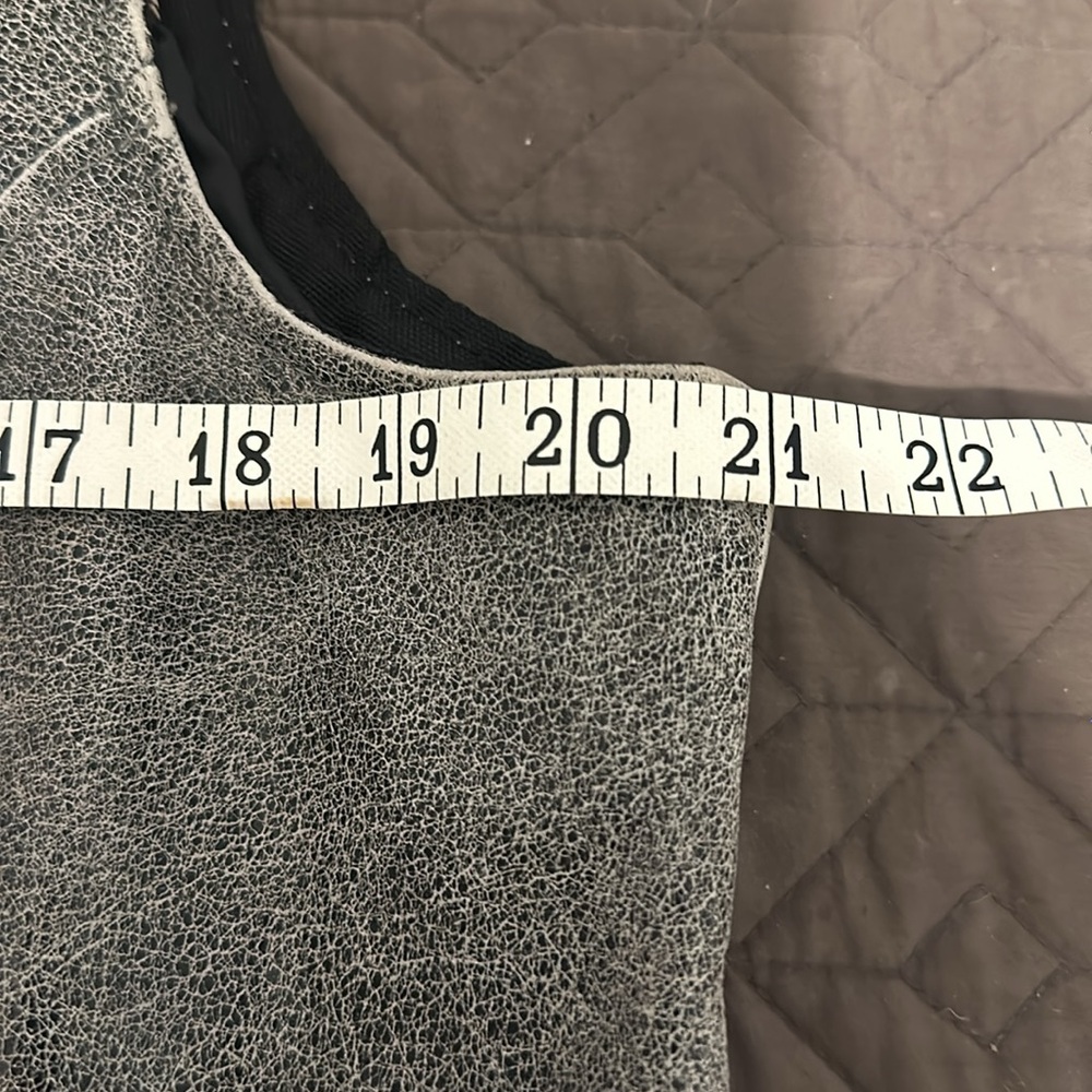 Lined motorcycle vest - Picture 9 of 11